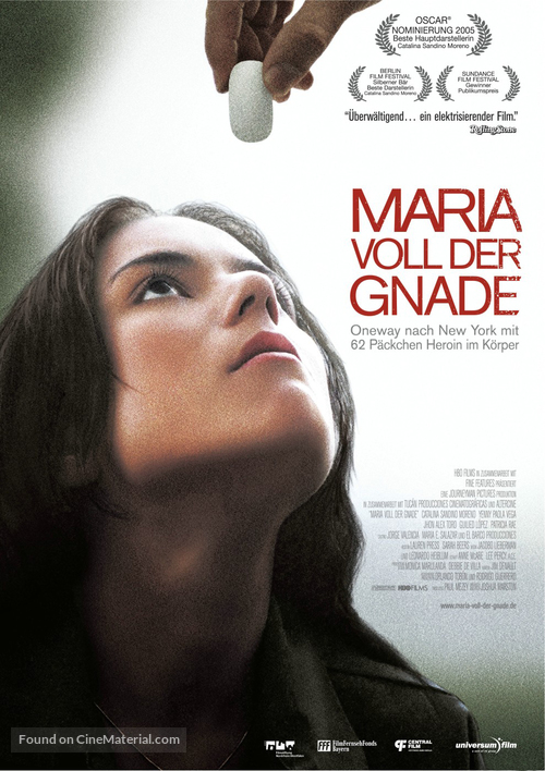 Maria Full Of Grace - German Movie Poster