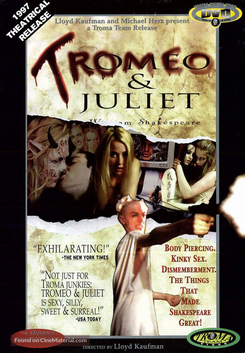 Tromeo and Juliet - DVD movie cover
