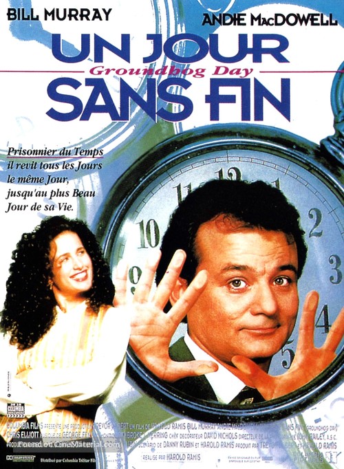 Groundhog Day - French Movie Poster