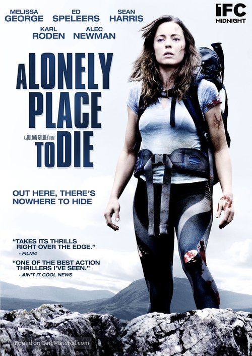 A Lonely Place to Die - DVD movie cover