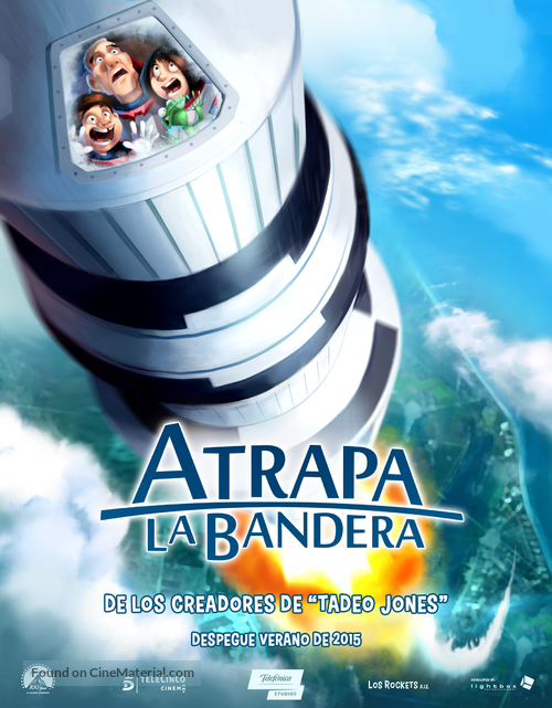 Atrapa la bandera - Spanish Movie Poster