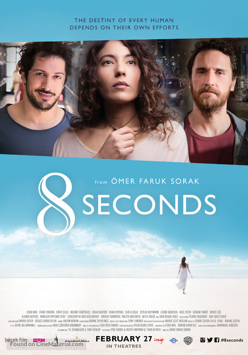 8 Seconds - Turkish Movie Poster