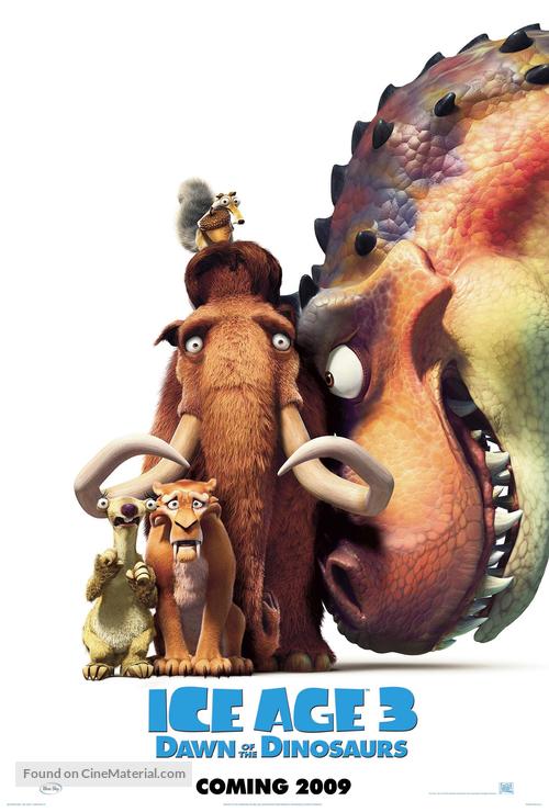 Ice Age: Dawn of the Dinosaurs - Movie Poster