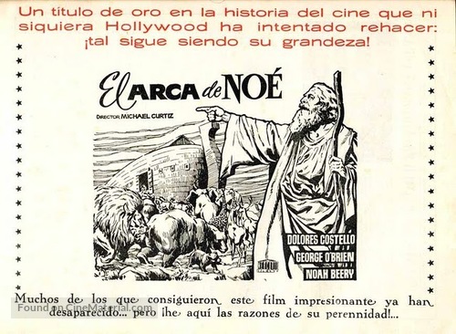 Noah's Ark - Spanish Movie Poster