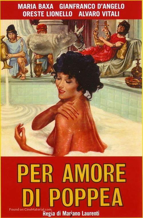 Per amore di Poppea - Italian DVD movie cover