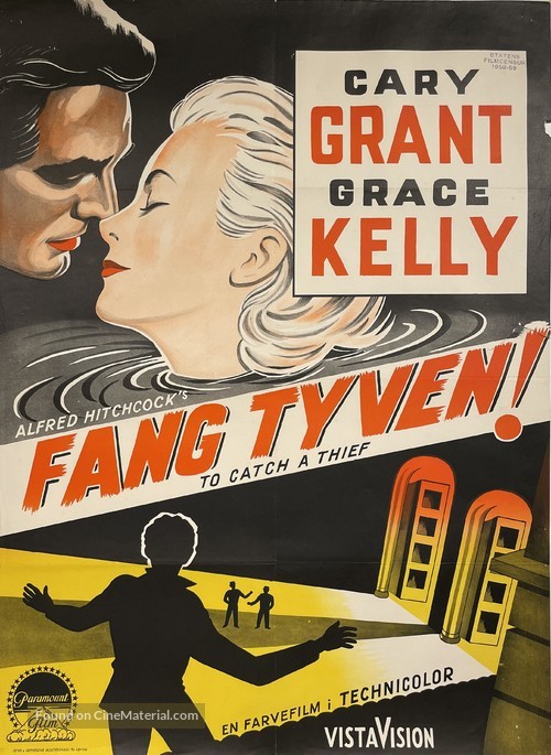 To Catch a Thief - Danish Movie Poster