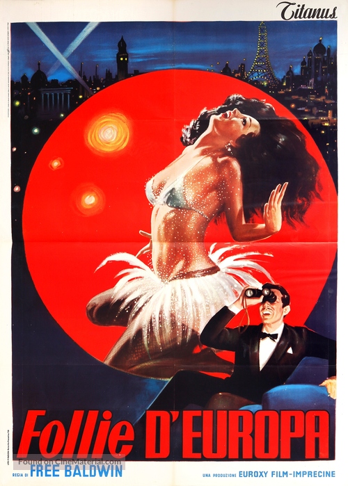 Follie d&#039;Europa - Italian Movie Poster