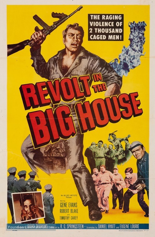 Revolt in the Big House - Movie Poster