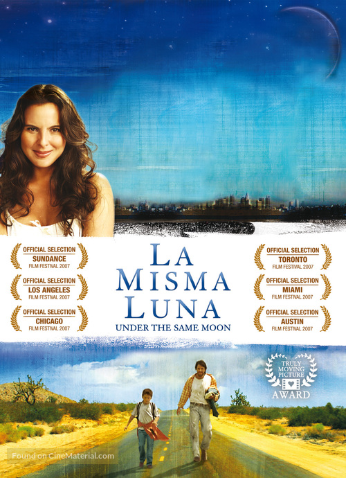 La misma luna - Spanish Movie Poster