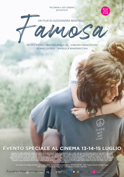 Famosa - Italian Movie Poster