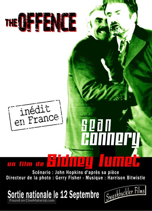 The Offence - French Re-release movie poster