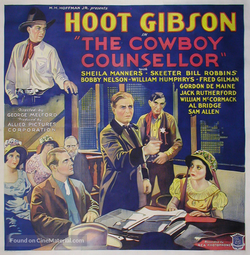 The Cowboy Counsellor - Movie Poster