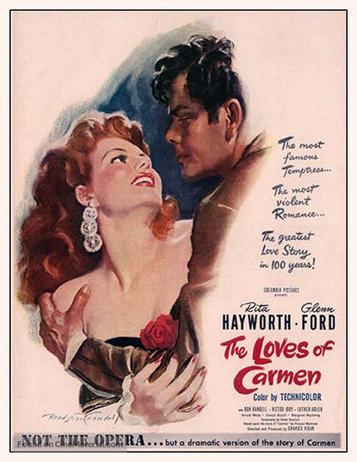 The Loves of Carmen - Movie Poster