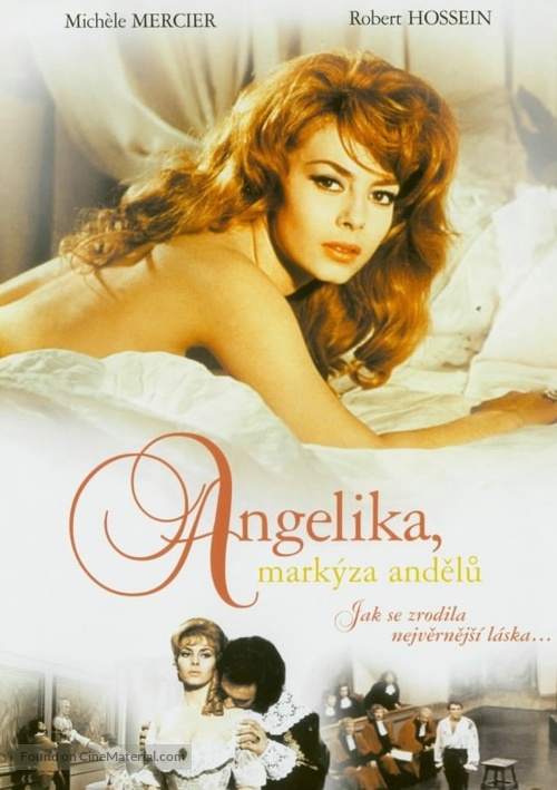 Ang&eacute;lique, marquise des anges - Czech DVD movie cover