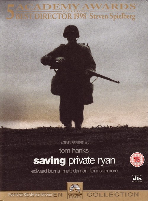 Saving Private Ryan - British Movie Cover