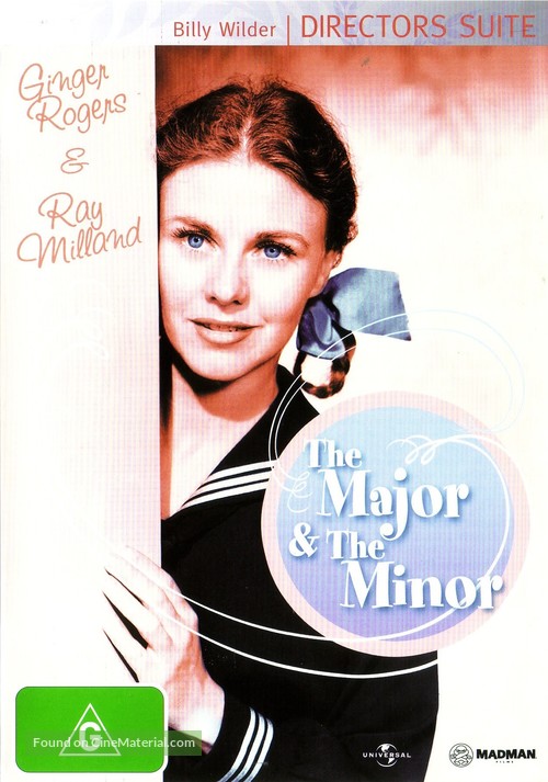The Major and the Minor - Australian DVD movie cover
