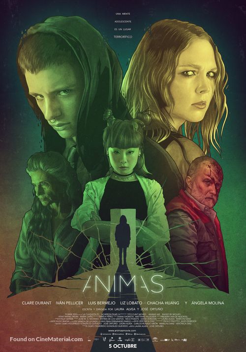 &Aacute;nimas - Spanish Movie Poster