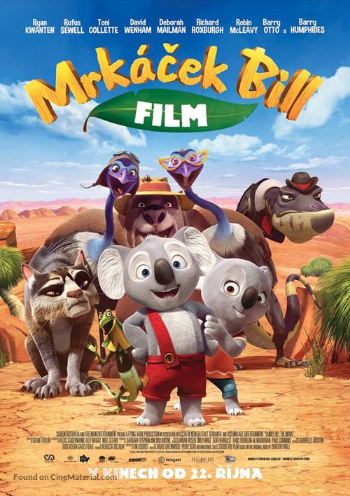 Blinky Bill the Movie - Czech Movie Poster