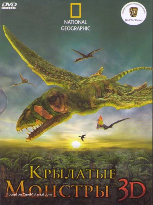 Flying Monsters 3D with David Attenborough - Russian DVD movie cover