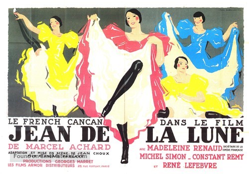 Jean de la Lune - French Movie Poster