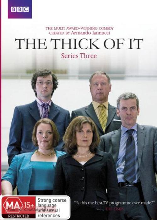 &quot;The Thick of It&quot; - Australian DVD movie cover