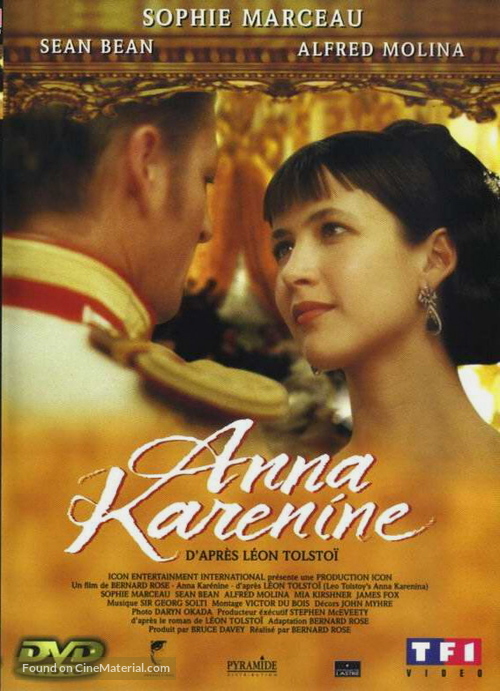 Anna Karenina - French DVD movie cover