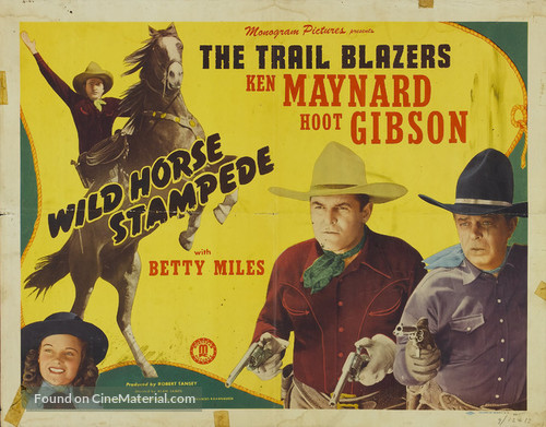 Wild Horse Stampede - Movie Poster