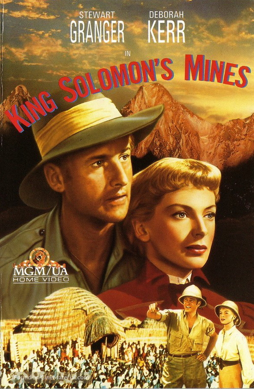 King Solomon&#039;s Mines - Australian Movie Cover