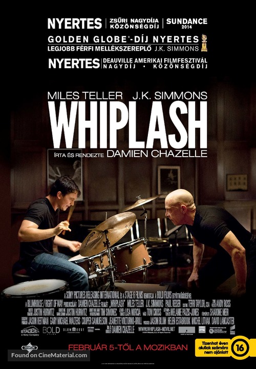 Whiplash - Hungarian Movie Poster