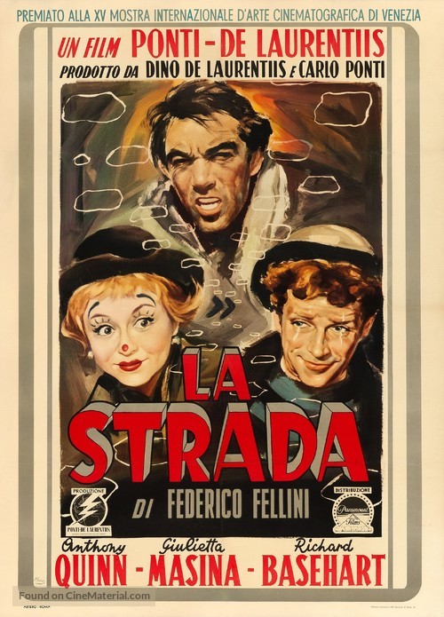 La strada - Italian Movie Poster