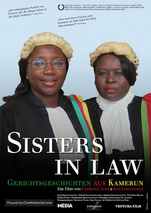 Sisters in Law - German poster