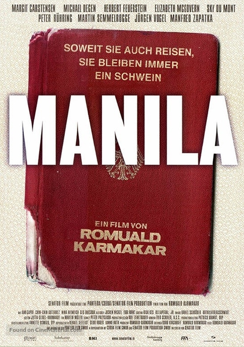 Manila - German Movie Poster