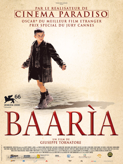 Baar&igrave;a - French Movie Poster