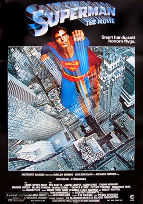Superman - Finnish Movie Poster