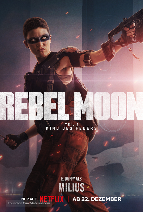 Rebel Moon - Danish Movie Poster