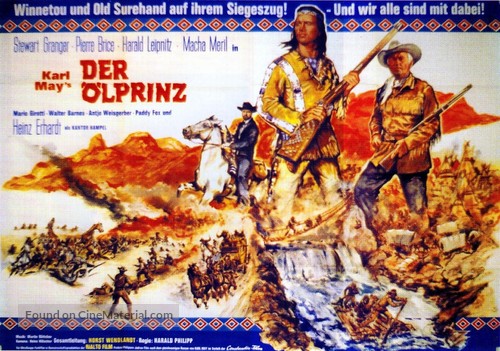 Der &Ouml;lprinz - German Movie Poster