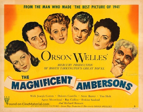 The Magnificent Ambersons - Movie Poster