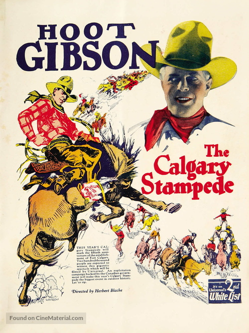 The Calgary Stampede - poster