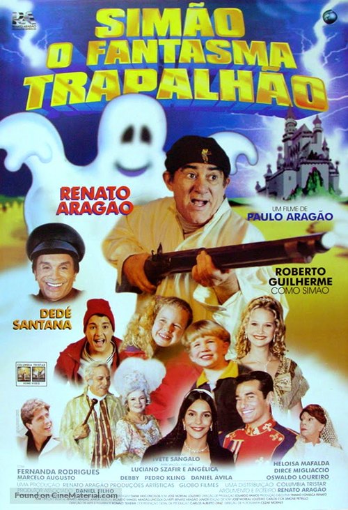 Sim&atilde;o o Fantasma Trapalh&atilde;o - Brazilian Movie Poster