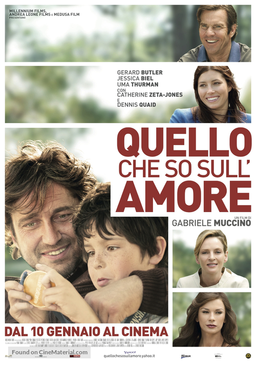 Playing for Keeps - Italian Movie Poster