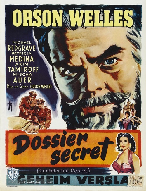 Mr. Arkadin - Belgian Movie Poster