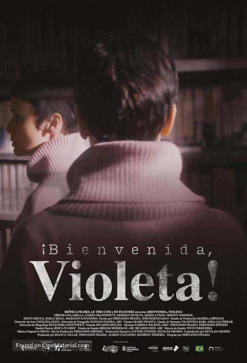 Bem-Vinda, Violeta! - Argentinian Movie Poster