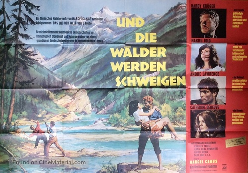 Le chant du monde - German Movie Poster