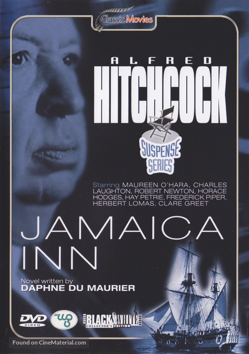 Jamaica Inn - Belgian DVD movie cover
