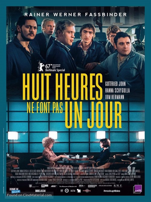 Acht Stunden sind kein Tag - French Re-release movie poster