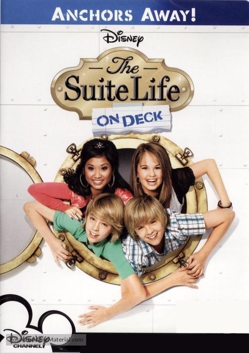 &quot;The Suite Life on Deck&quot; - DVD movie cover