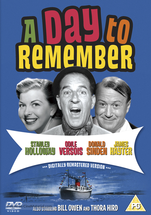 A Day to Remember - British DVD movie cover