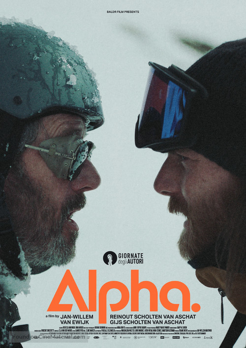 Alpha. - Dutch Movie Poster