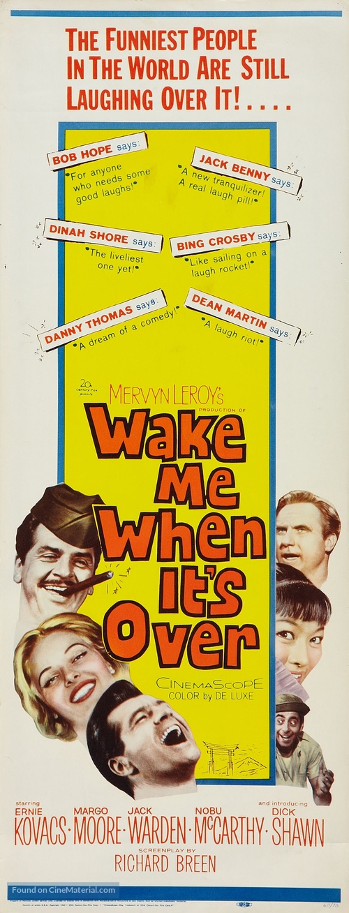 Wake Me When It&#039;s Over - Movie Poster