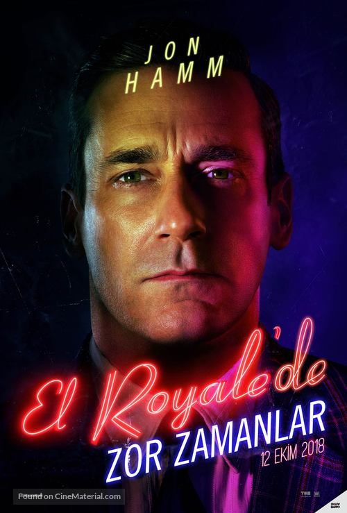 Bad Times at the El Royale - Turkish Movie Poster